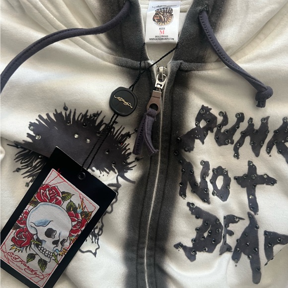 Ed Hardy "Punks not Dead” new with tag! - Picture 6 of 6